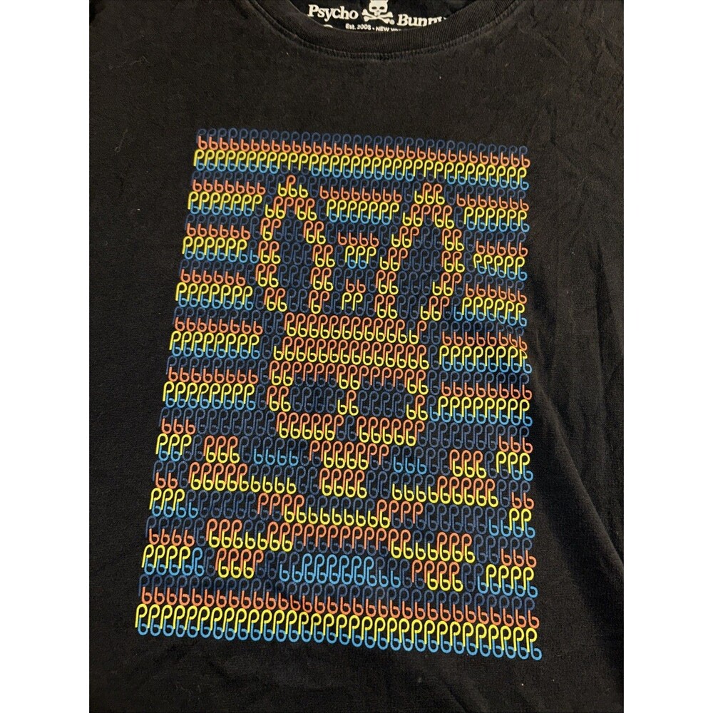 Paycho Bunny XL Short Sleeve Graphic T-Shirt